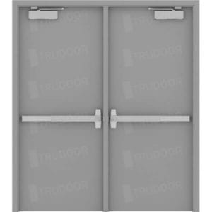 File:Double doors with poll.jpg